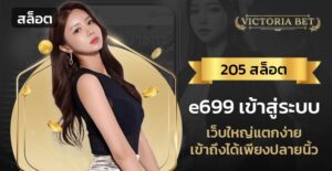 205 สล็อต e699 เข้าสู่ระบบ